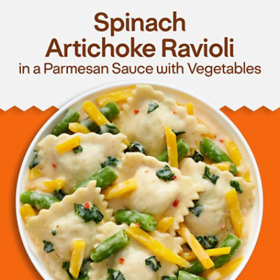 LEAN CUISINE Protein Kick Spinach Artichoke Ravioli - 9 Oz - Image 3