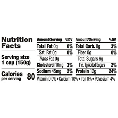 Light + Fit Greek Strawberry Nonfat Gluten-Free Yogurt - 5.3 Oz - Image 3