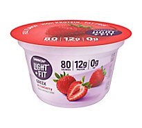 Dannon Light + Fit Strawberry Non Fat Gluten Free Greek Yogurt - 5.3 Oz