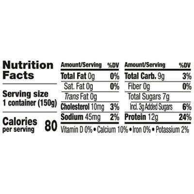 Light + Fit Greek Vanilla Nonfat Gluten Free Yogurt - 5.3 Oz - Image 3