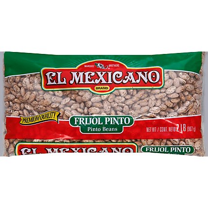 El Mexicano Beans Pinto - 2 Lb - Image 2
