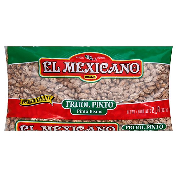 El Mexicano Beans Pinto - 2 Lb