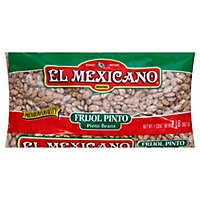 El Mexicano Beans Pinto - 2 Lb - Image 1