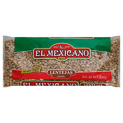 El Mexicano Lentils - 1 Lb - Image 1