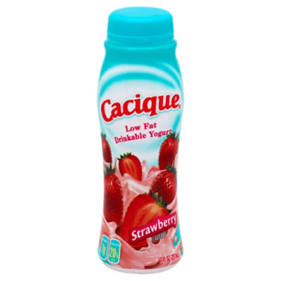 Cacique Yonique Drinkable Yogurt Strawberry - 7 Oz - Image 1