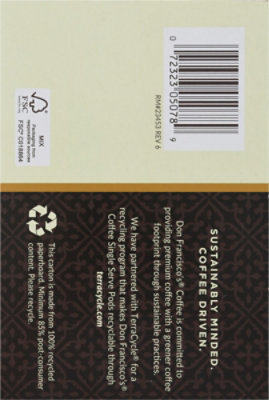 Don Franciscos Coffee Family Reserve Coffee Single Serve Medium Roast Kona Blend - 12-0.37 Oz - Image 5