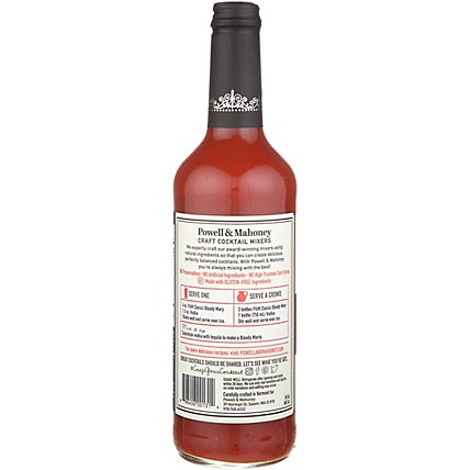 Powell & Mahoney Cocktail Mixer Craft Classic Bloody Mary - 750 Ml - Image 6