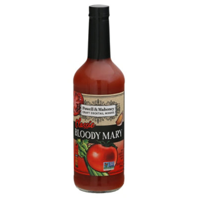 Powell & Mahoney Cocktail Mixer Craft Classic Bloody Mary - 750 Ml