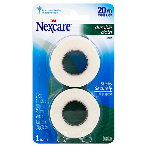 Nexcare Durable Cloth All Purpose Tape - 2 Count