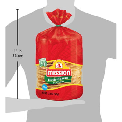 Mission Tostadas Estilo Casero Bag 22 Count - 12.8 Oz - Image 3