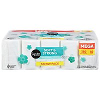 Signature Care Bathroom Tissue Soft & Absorbent 2 Ply Family Pack Bag - 30 Roll - Image 1