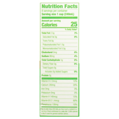 Good Karma Flaxmilk Unsweetened - Half Gallon - Image 4