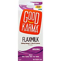 Good Karma Flaxmilk Original - Half Gallon - Image 2