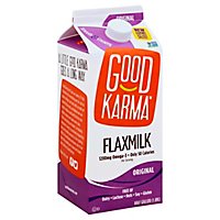 Good Karma Flaxmilk Original - Half Gallon - Image 1