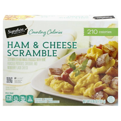 Signature SELECT Counting Calories Frozen Meal Ham & Cheese Scramble Box - 6.95 Oz - Image 4