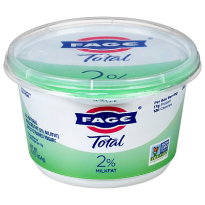 FAGE Total 2% Milkfat Plain Greek Yogurt - 16 Oz - Image 3