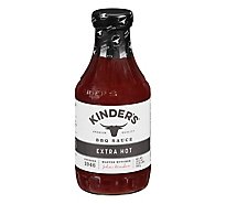 Kinders Sauce BBQ Exxxtra Hot - 20.5 Oz