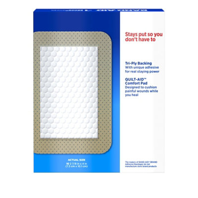 BAND-AID Adhesive Pads Large - 10 Count - Image 5