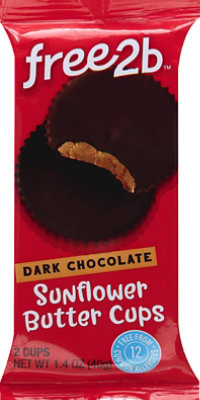 Sun Cups Sun Butter Cups Dark Chocolate - 1.5 Oz - Image 1