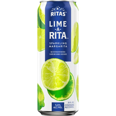 Ritas Lime A Rita Sparkling Margarita Can - 25 Fl. Oz. - Image 2