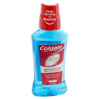 Colgate Total Mouthwash Pro-Shield Antigingivitis Antiplaque Peppermint Blast - 8.4 Fl. Oz.