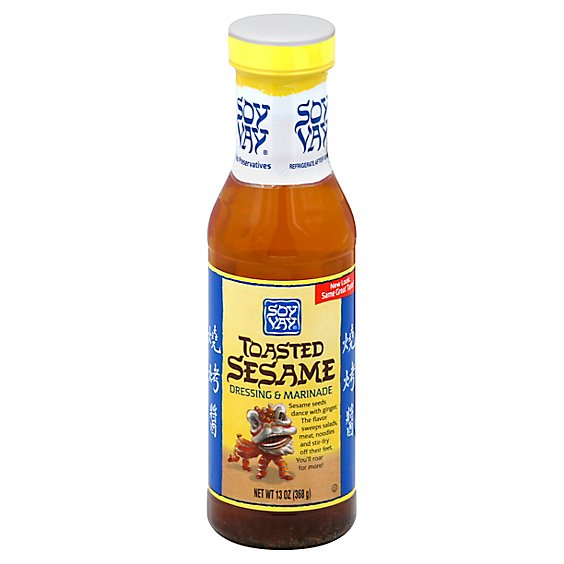 Soy Vay Dressing & Marinade Toasted Sesame - 13 Oz