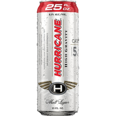 Hurricane High Gravity Malt Liquor Can - 25 Fl. Oz. - Image 2