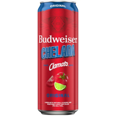 Budweiser Original Chelada Can - 25 Fl. Oz. - Image 2