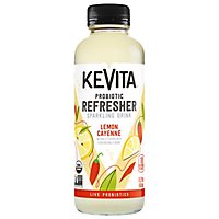KeVita Sparkling Probiotic Drink Lemon Cayenne - 15.2 Fl. Oz. - Image 3