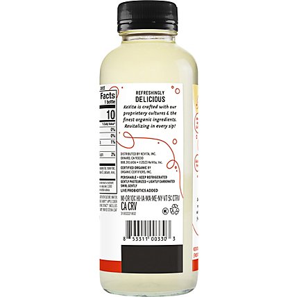 KeVita Sparkling Probiotic Drink Lemon Cayenne - 15.2 Fl. Oz. - Image 6