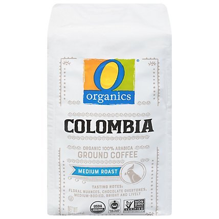 O Organics Organic Coffee Ground Arabica Medium Roast Colombia - 10 Oz - Image 3