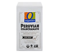 O Organics Coffee Ground Dark Roast Peruvian Chanchamayo - 10 Oz