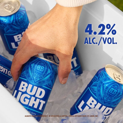Bud Light American Lager Beer in Can - 25 Fl. Oz. - Image 3
