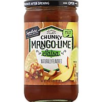 Signature SELECT Salsa Chunky Mango-Lime Mild Jar - 24 Oz - Image 2