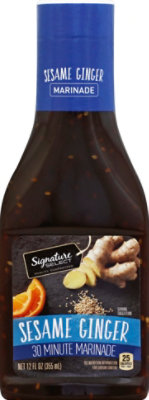 Signature SELECT Marinade Sesame Ginger - 12 Fl. Oz. - Image 2