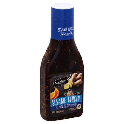 Signature SELECT Marinade Sesame Ginger - 12 Fl. Oz. - Image 1