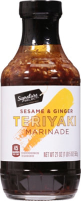 Signature SELECT Marinade Sesame & Ginger Teriyaki - 21 Oz - Image 2