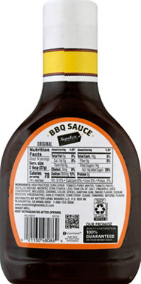 Signature SELECT Sauce Barbecue Original Bottle - 18 Oz - Image 7