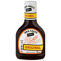 Signature SELECT Sauce Barbecue Original Bottle - 18 Oz - Image 1