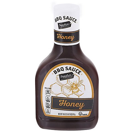Signature SELECT Sauce Barbeque Honey - 18 Oz - Image 3