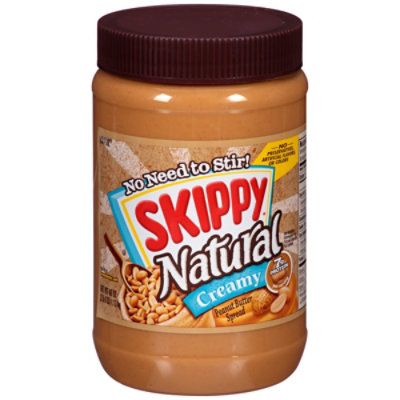 SKIPPY Natural Peanut Butter Spread Creamy - 40 Oz - Image 3