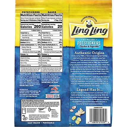 Ling Ling Potstickers Chicken & Vegetable - 24 Oz - Image 6