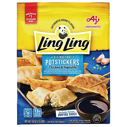 Ling Ling Potstickers Chicken & Vegetable - 24 Oz - Image 1