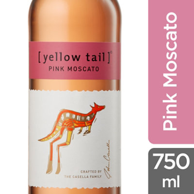 yellow tail Pink Moscato Wine - 1.5 Liter