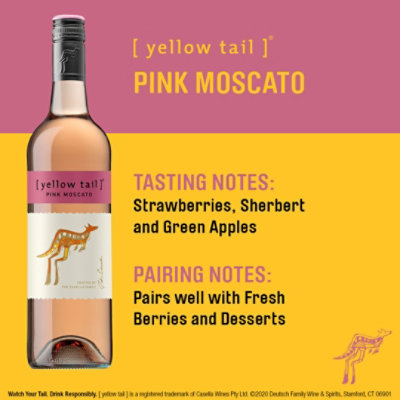 Yellow Tail Pink Moscato Wine - 1.5 Liter - Image 2