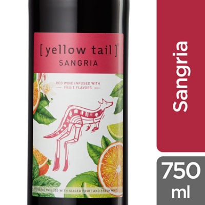 yellow tail Red Sangria Wine - 750 Ml - Image 1