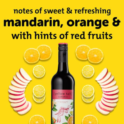 yellow tail Red Sangria Wine - 750 Ml - Image 2