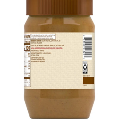 Jif Natural Peanut Butter Creamy - 40 Oz - Image 6