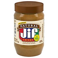 Jif Natural Peanut Butter Creamy - 40 Oz - Image 2