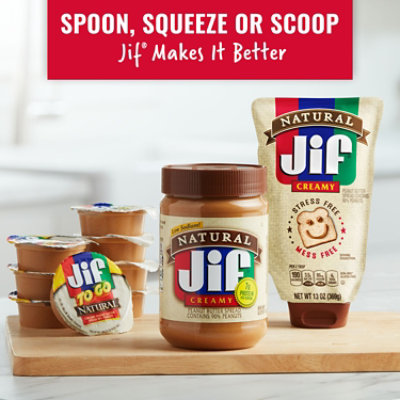 Jif Natural Creamy Peanut Butter - 40 Oz - Image 7